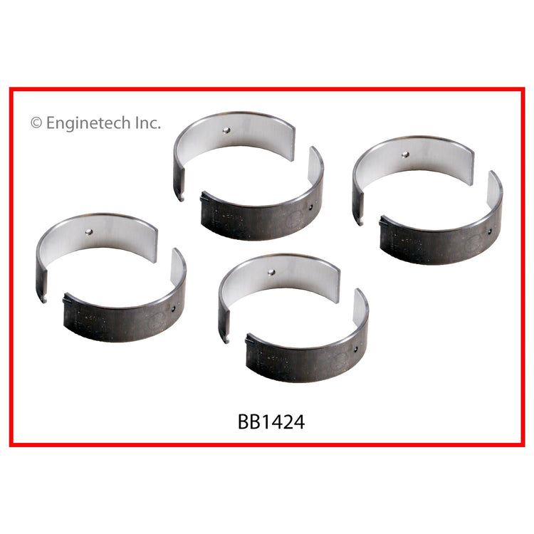 Enginetech BB1424.25 Engine Full Connecting Rod Bearing Set for Toyota Paseo and Tercel