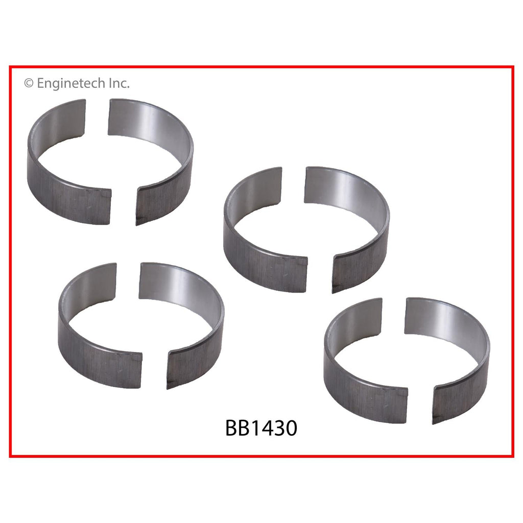 Enginetech BB1430STD Engine Full Connecting Rod Bearing Set for Hyundai and Kia Vehicles