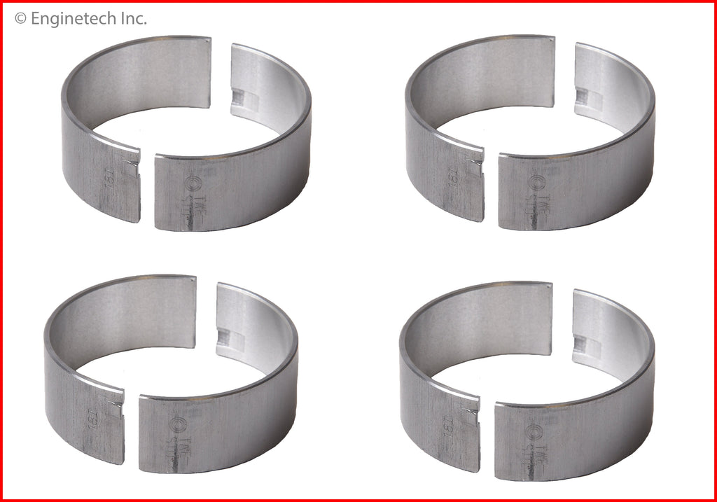 Enginetech BB146JSTD Engine Full Connecting Rod Bearing Set for Chevrolet Cruze and Sonic