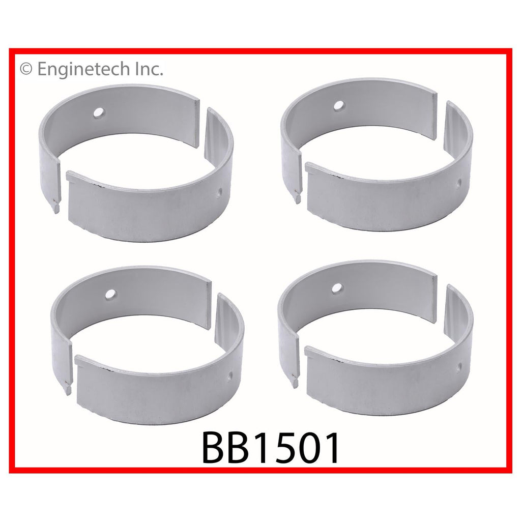 Enginetech BB1501.25 Engine Full Connecting Rod Bearing Set for Honda Civic
