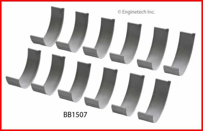 Enginetech BB1507.50 Engine Full Connecting Rod Bearing Set for Hyundai and Kia Vehicles