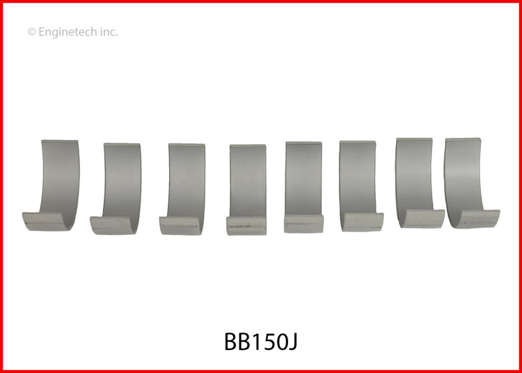 Enginetech BB150J020 Engine Full Connecting Rod Bearing Set for Ford Vehicles