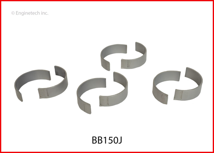 Enginetech BB150J020 Engine Full Connecting Rod Bearing Set for Ford Vehicles