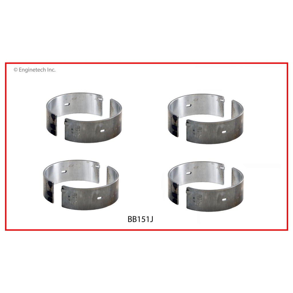 Enginetech BB151J.50 Engine Full Connecting Rod Bearing Set for Chevy Colorado and GMC Canyon