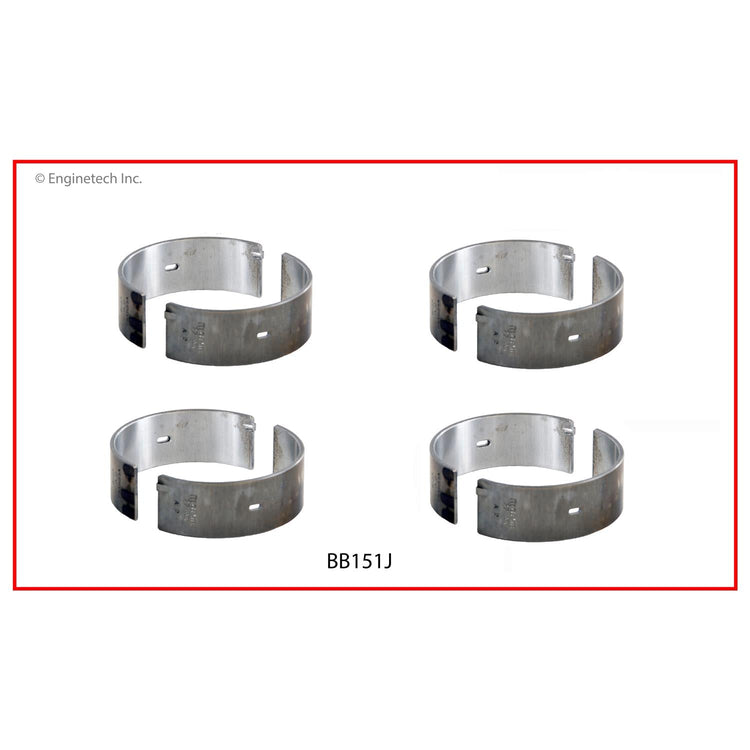 Enginetech BB151J.25 Full Connecting Rod Bearing Set for Chevy Colorado and GMC Canyon (2004-2012)