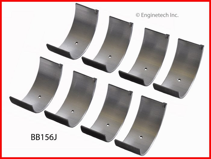 Enginetech BB156JSTD Engine Full Connecting Rod Bearing Set for Chrysler Vehicles