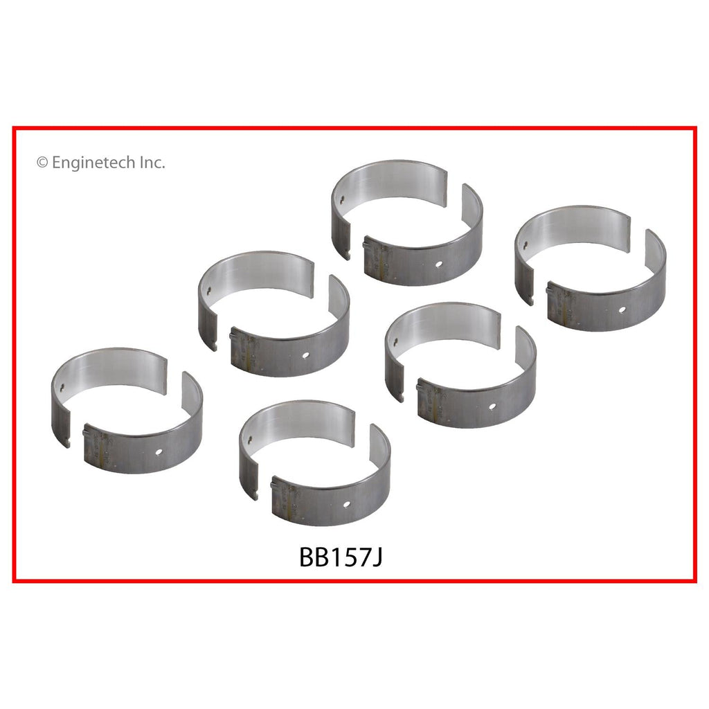 Enginetech BB157J.25 Engine Full Connecting Rod Bearing Set for Isuzu and GMC Vehicles
