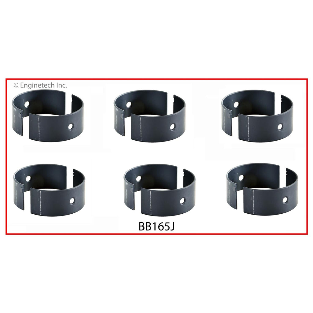 Enginetech BB165J020 Engine Full Connecting Rod Bearing Set for Classic Chevrolet Vehicles