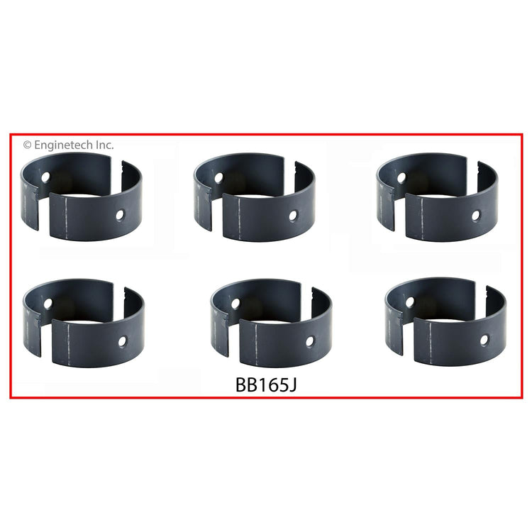 Enginetech BB165J020 Engine Full Connecting Rod Bearing Set for Classic Chevrolet Vehicles