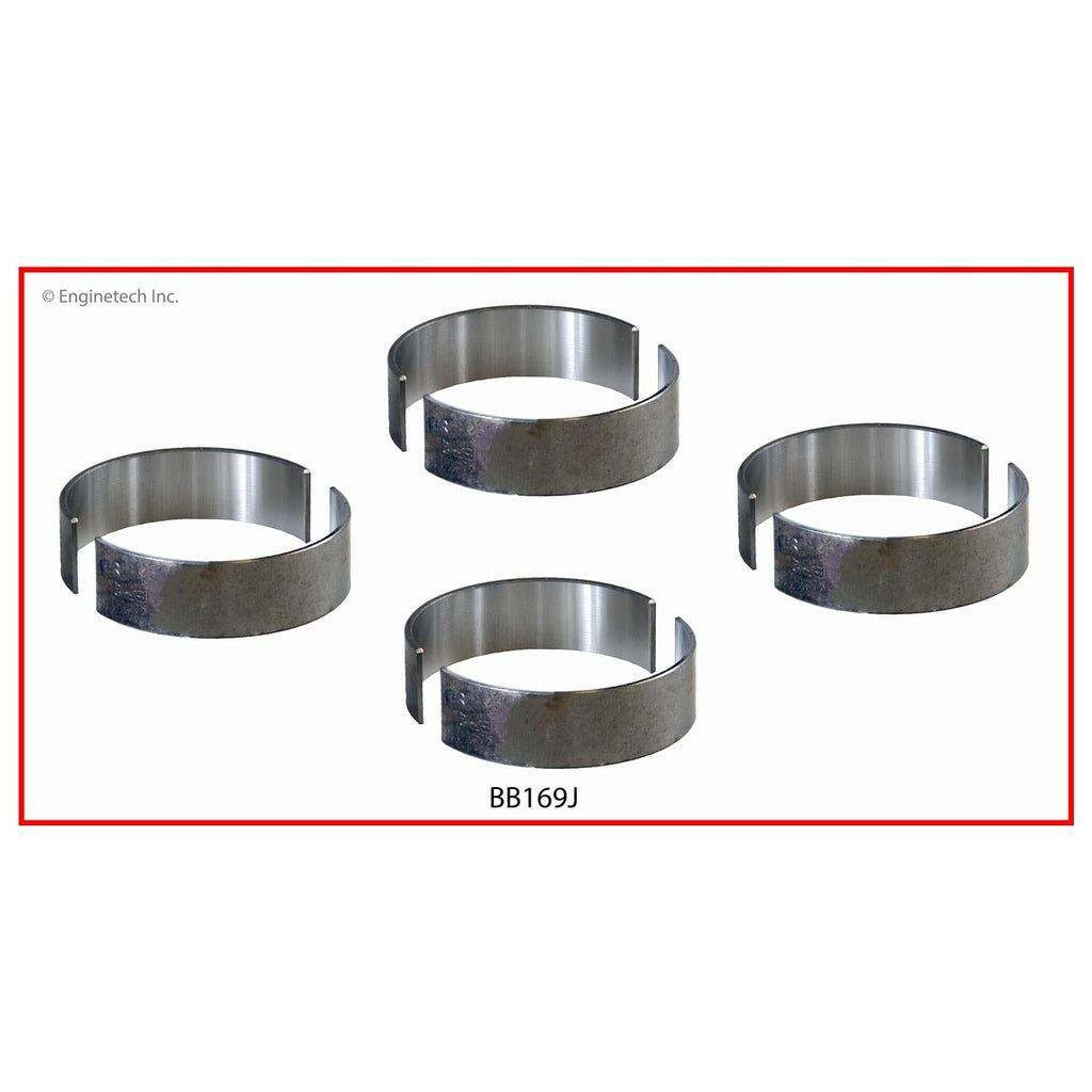 Enginetech BB169J.25 Engine Full Connecting Rod Bearing Set for 2011-2013 Ford, Mazda, Lincoln, Mercury Vehicles