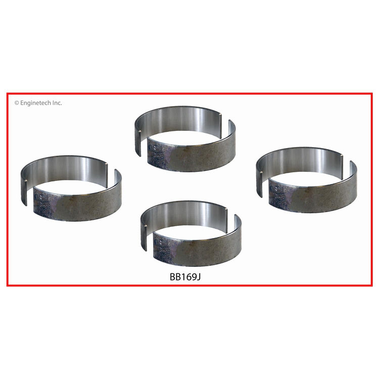 Enginetech BB169J.25 Engine Full Connecting Rod Bearing Set for 2011-2013 Ford, Mazda, Lincoln, Mercury Vehicles