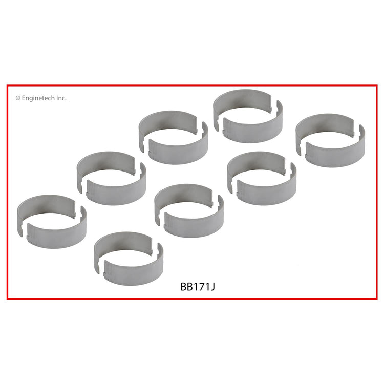Enginetech BB171J010 Engine Full Connecting Rod Bearing Set for AMC Javelin and Rebel 1968-1974