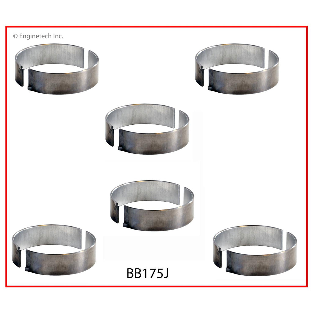 Enginetech BB175J.25 Engine Full Connecting Rod Bearing Set for Chrysler and Dodge Vehicles