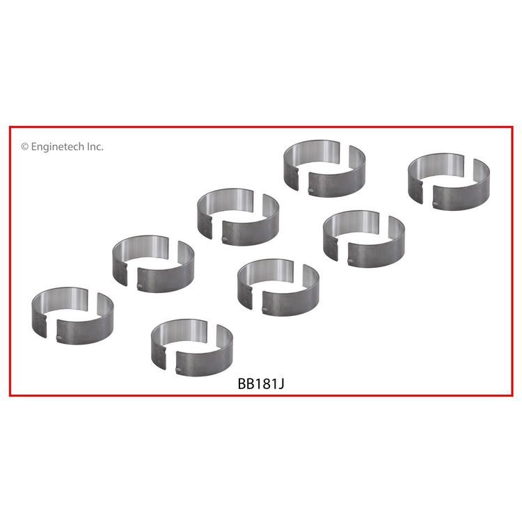 Enginetech BB181J.50 Engine Full Connecting Rod Bearing Set for Chrysler, Dodge, Jeep, and Ram Models