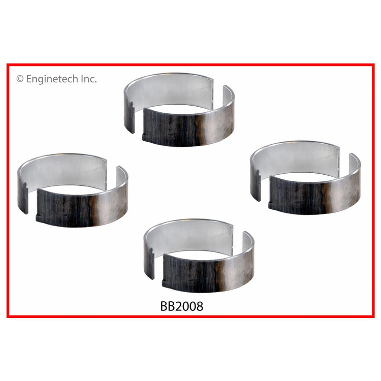 Enginetech BB2008.25 Engine Full Connecting Rod Bearing Set for Mazda Vehicles