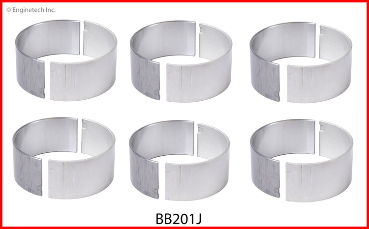 Enginetech BB201JSTD Engine Full Connecting Rod Bearing Set for Ram 2500 and 3500 (2012-2016)