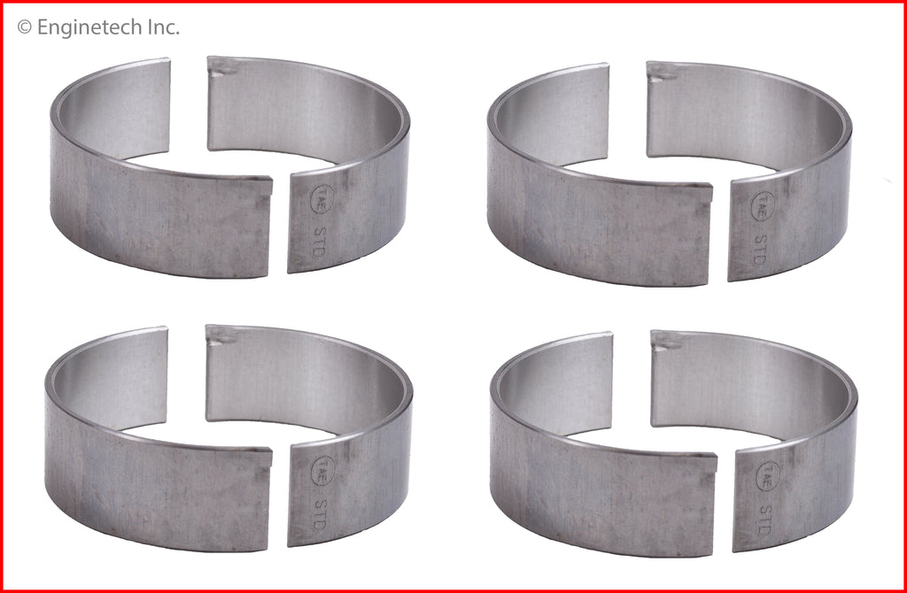 Enginetech BB2131STD Engine Full Connecting Rod Bearing Set for 2014-2016 Mazda Models