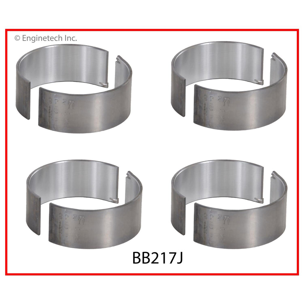 Enginetech BB217J.50 Engine Full Connecting Rod Bearing Set for Chrysler and Dodge Vehicles