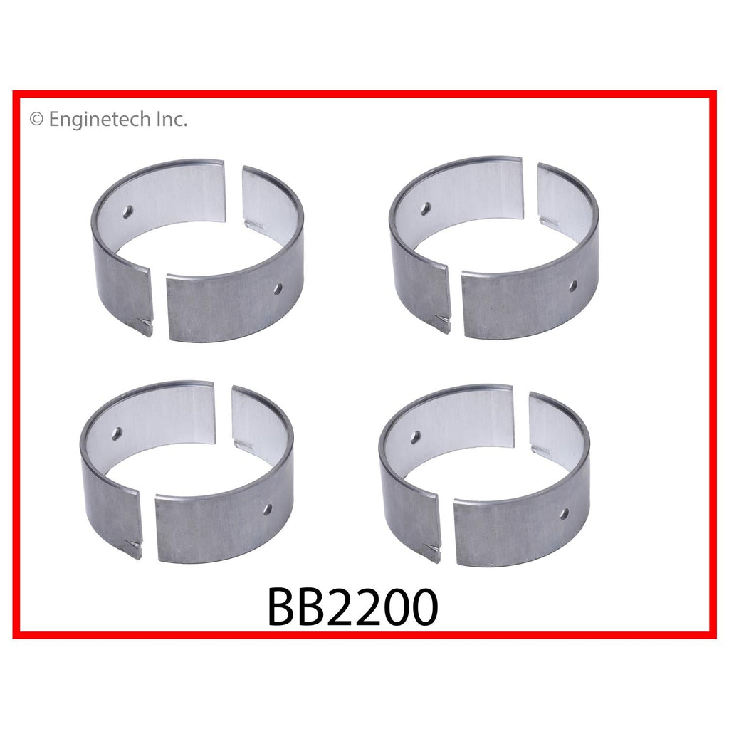 Enginetech BB2200STD Full Connecting Rod Bearing Set for Honda Accord and Prelude
