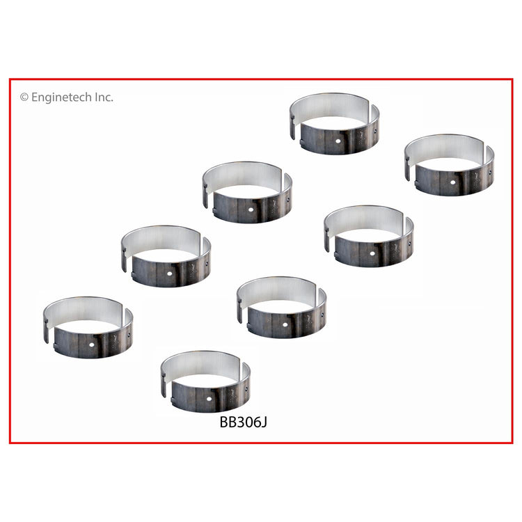 Enginetech BB306J020 Engine Full Connecting Rod Bearing Set for Classic Ford and Mercury Models