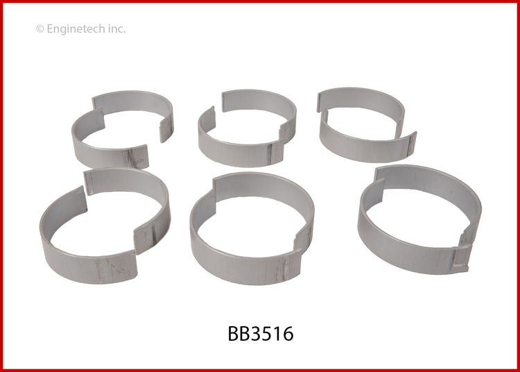 Enginetech BB3516.25 Engine Full Connecting Rod Bearing Set for Acura and Honda Vehicles