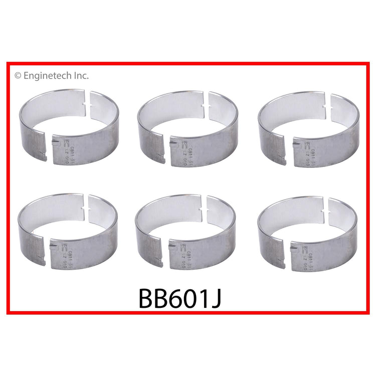 Enginetech BB601J020 Engine Full Connecting Rod Bearing Set for Buick Models
