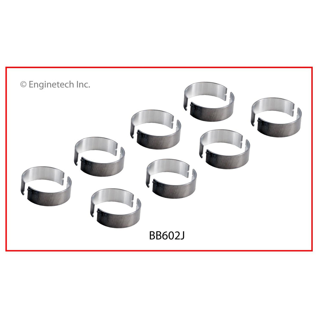 Enginetech BB602JSTD Engine Full Connecting Rod Bearing Set for Classic Buick, Oldsmobile, and Pontiac Models