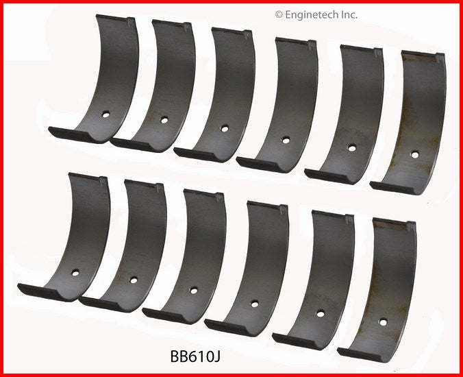 Enginetech BB610J020 Engine Full Connecting Rod Bearing Set for Dodge and Chrysler Models