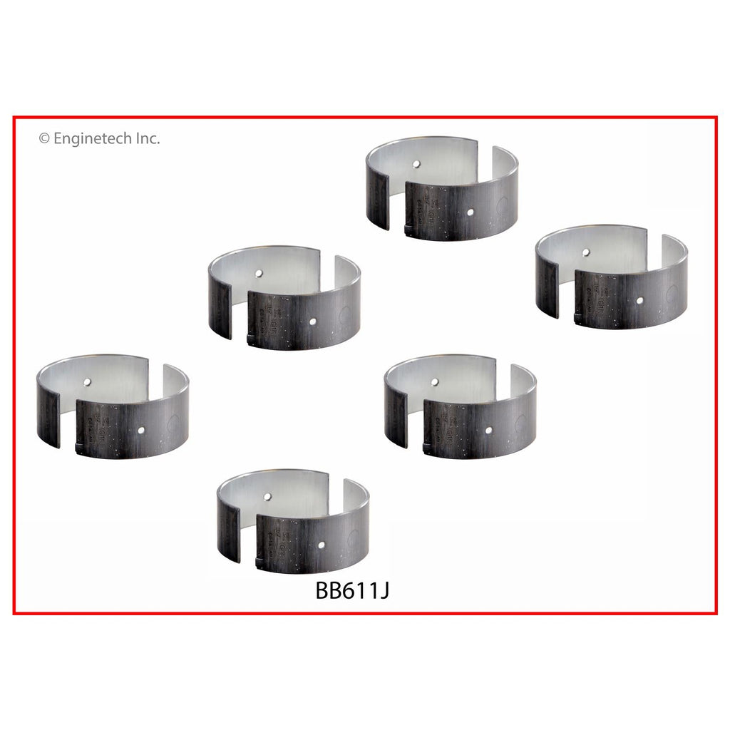 Enginetech BB611J030 Full Connecting Rod Bearing Set for 1960-1961 Dodge and Plymouth Engines