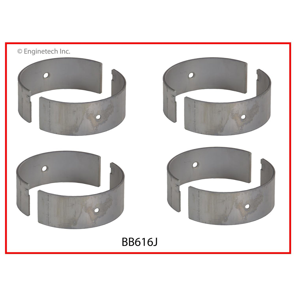 Enginetech BB616J030 Engine Full Connecting Rod Bearing Set for 1984-1985 Ford Tempo & Mercury Topaz