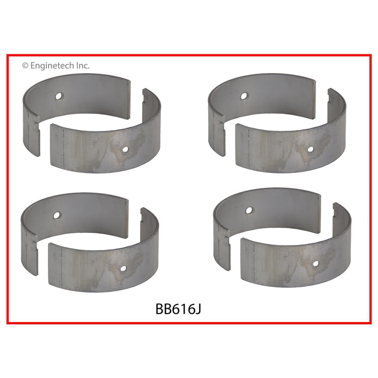 Enginetech BB616J030 Engine Full Connecting Rod Bearing Set for 1984-1985 Ford Tempo & Mercury Topaz