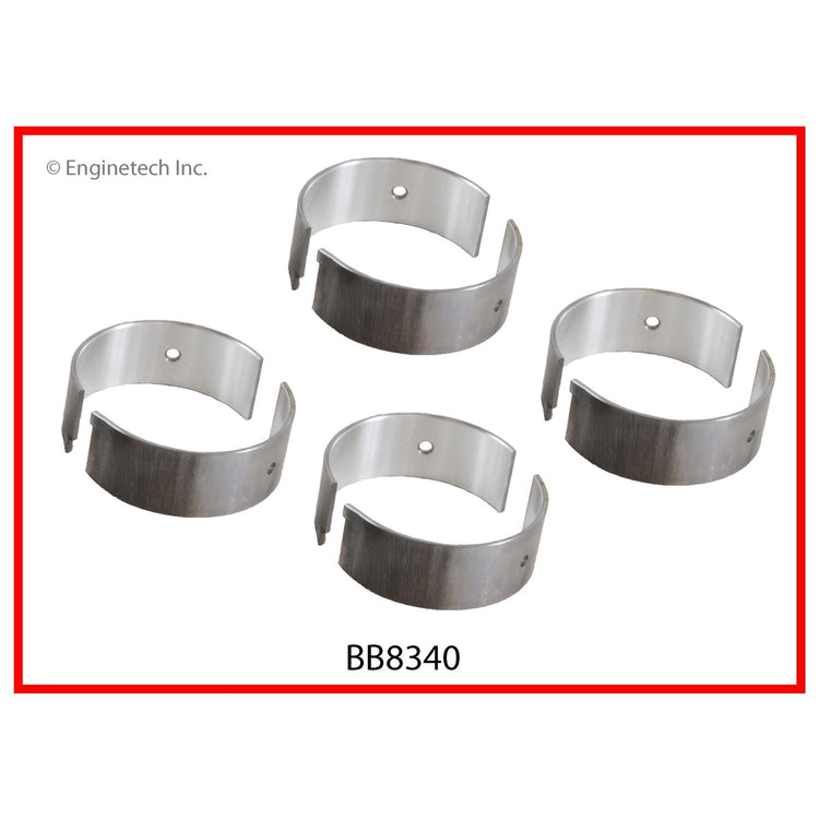 Enginetech BB8340.25 Engine Full Connecting Rod Bearing Set for Suzuki Sidekick and Esteem