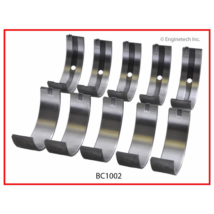 Enginetech BC1002STD Engine Full Crankshaft Main Bearing Set for Toyota and Lexus Vehicles