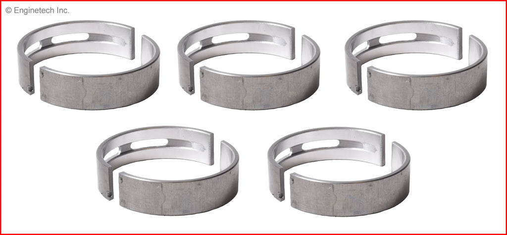 Enginetech BC1005.50 Engine Full Crankshaft Main Bearing Set for VW and Audi Models