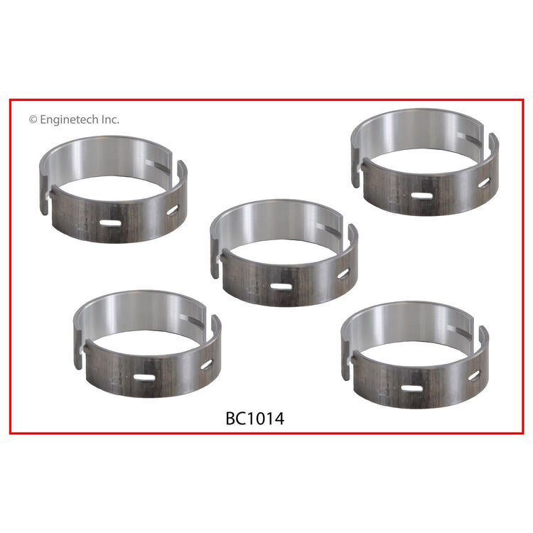 Enginetech BC1014STD Engine Full Crankshaft Main Bearing Set for 2004-2006 Pontiac Vibe, Toyota Matrix, and More