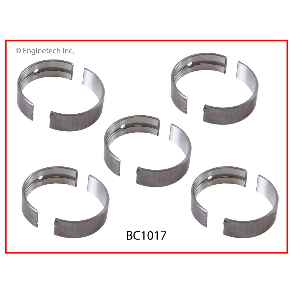 Enginetech BC1017STD Engine Full Crankshaft Main Bearing Set for Hyundai and Kia Models