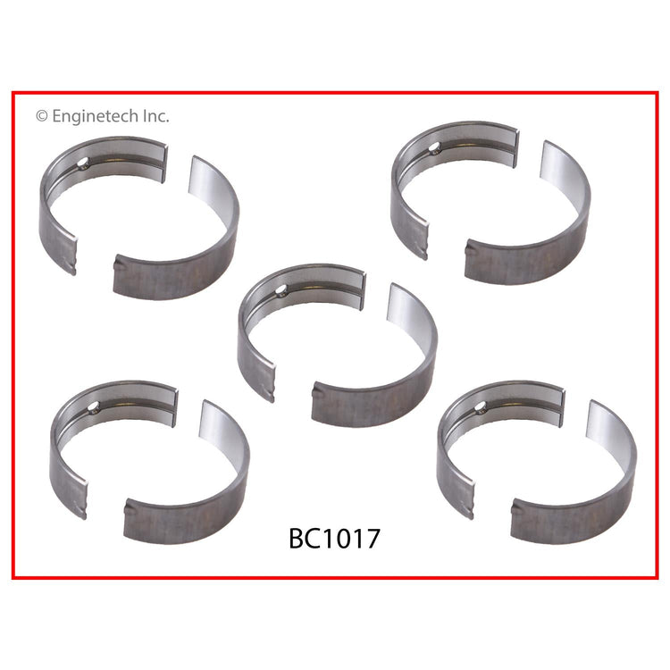 Enginetech BC1017STD Engine Full Crankshaft Main Bearing Set for Hyundai and Kia Models