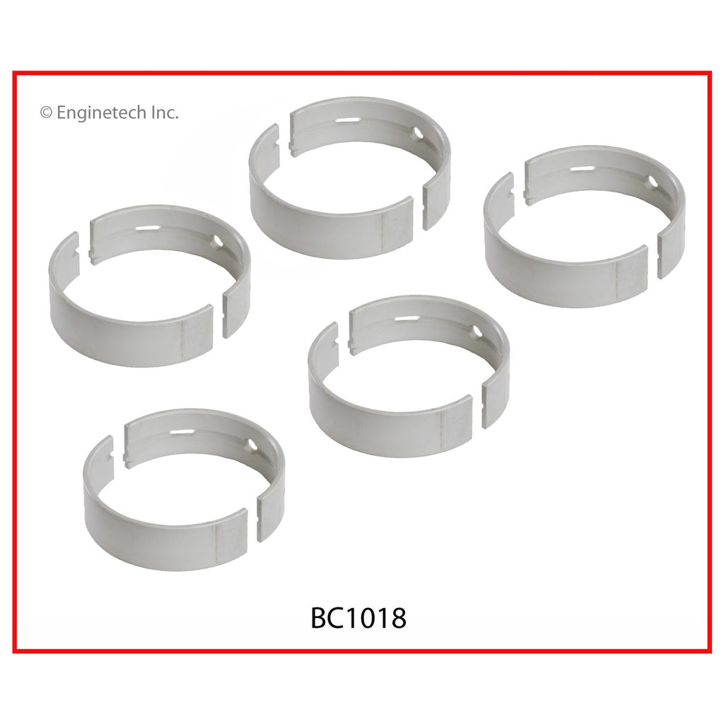 Enginetech BC1018.50 Engine Full Crankshaft Main Bearing Set for Nissan Vehicles