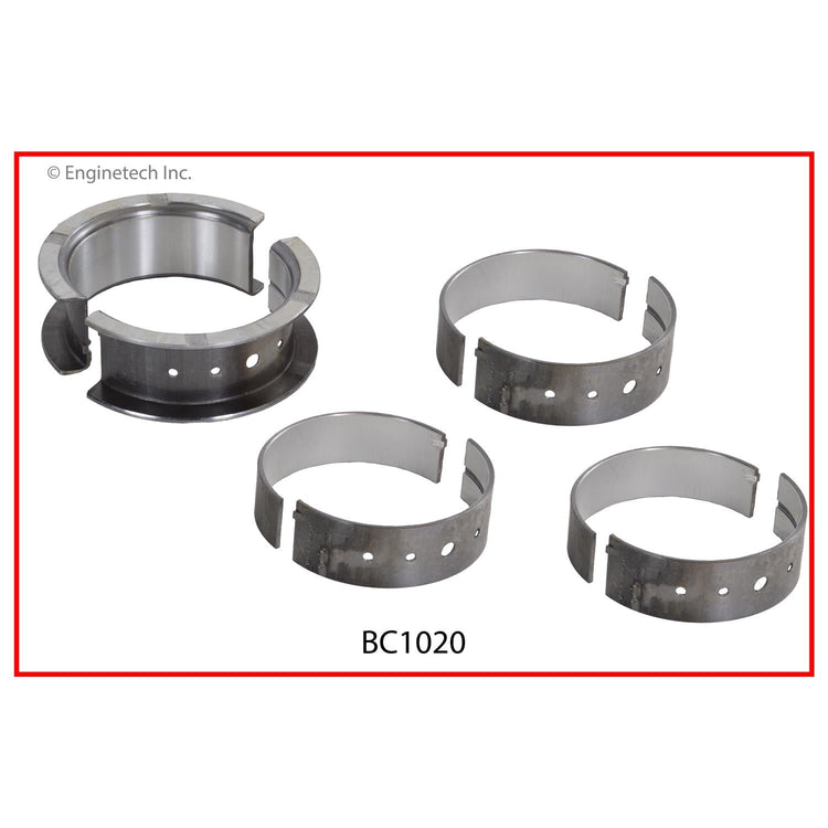 Enginetech BC1020STD Engine Full Crankshaft Main Bearing Set for Nissan 300ZX and Infiniti J30