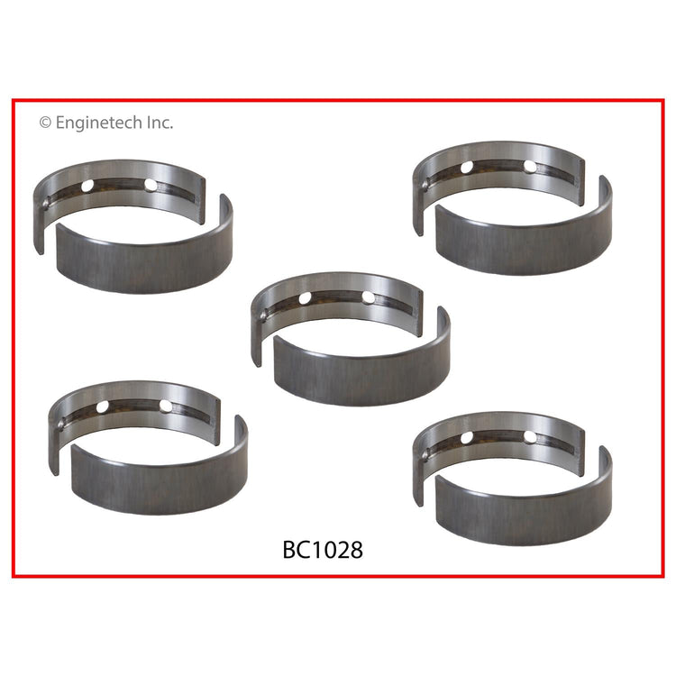 Enginetech BC1028.25 Engine Full Crankshaft Main Bearing Set for Lexus and Toyota 2012-2013 Models
