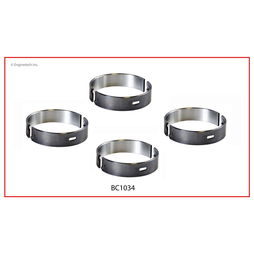 Enginetech BC1034STD Engine Full Crankshaft Main Bearing Set for 2012-2013 Hyundai and Kia Models