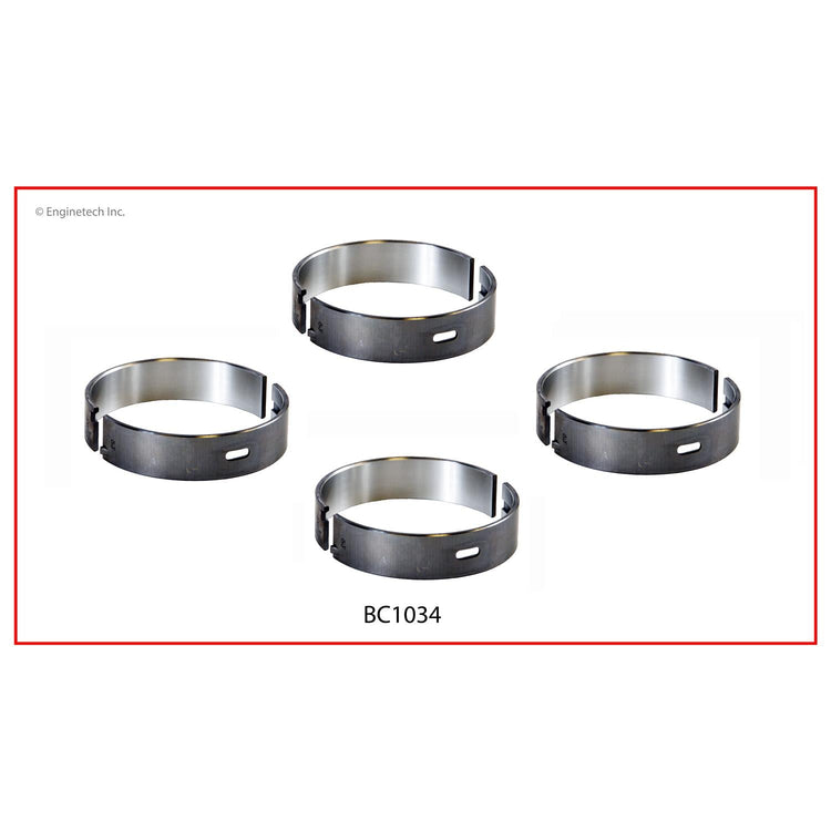 Enginetech BC1034STD Engine Full Crankshaft Main Bearing Set for 2012-2013 Hyundai and Kia Models