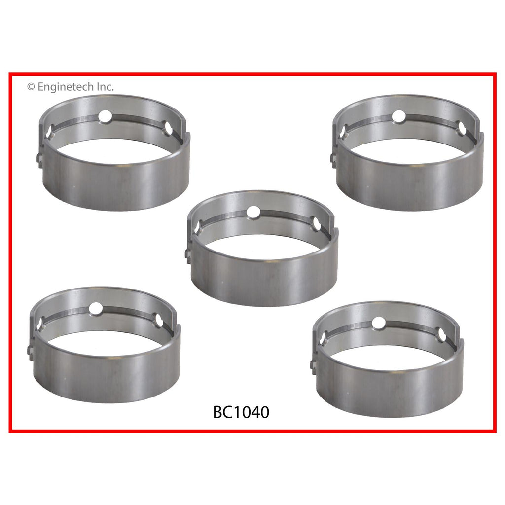 Enginetech BC1040.25 Engine Full Crankshaft Main Bearing Set for Hyundai and Kia Vehicles