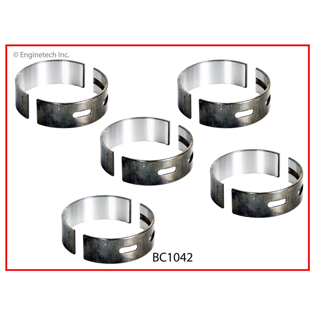 Enginetech BC1042STD Engine Full Crankshaft Main Bearing Set for Toyota Tacoma and 4Runner