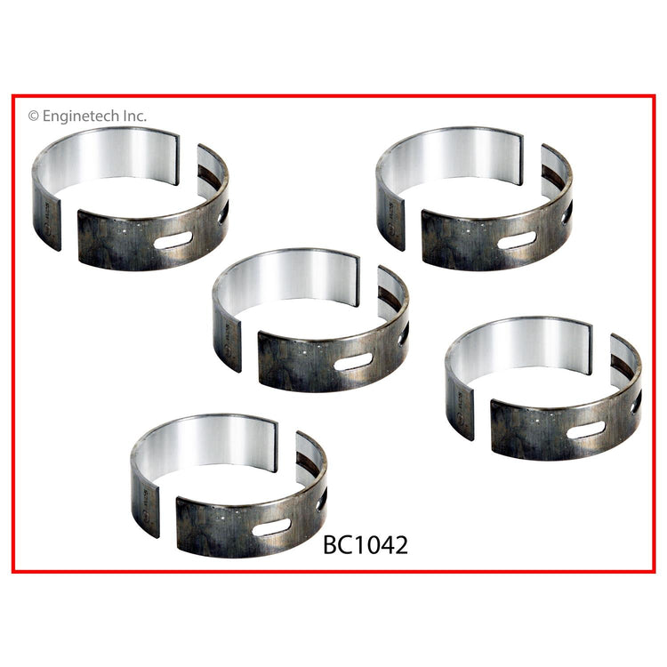 Enginetech BC1042STD Engine Full Crankshaft Main Bearing Set for Toyota Tacoma and 4Runner