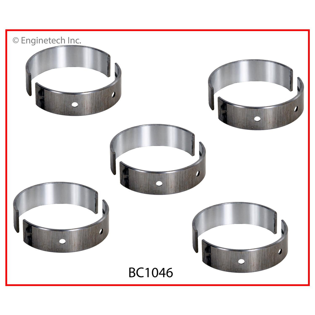 Enginetech BC1046STD Engine Full Crankshaft Main Bearing Set for 2012-2013 Toyota and Lexus Models