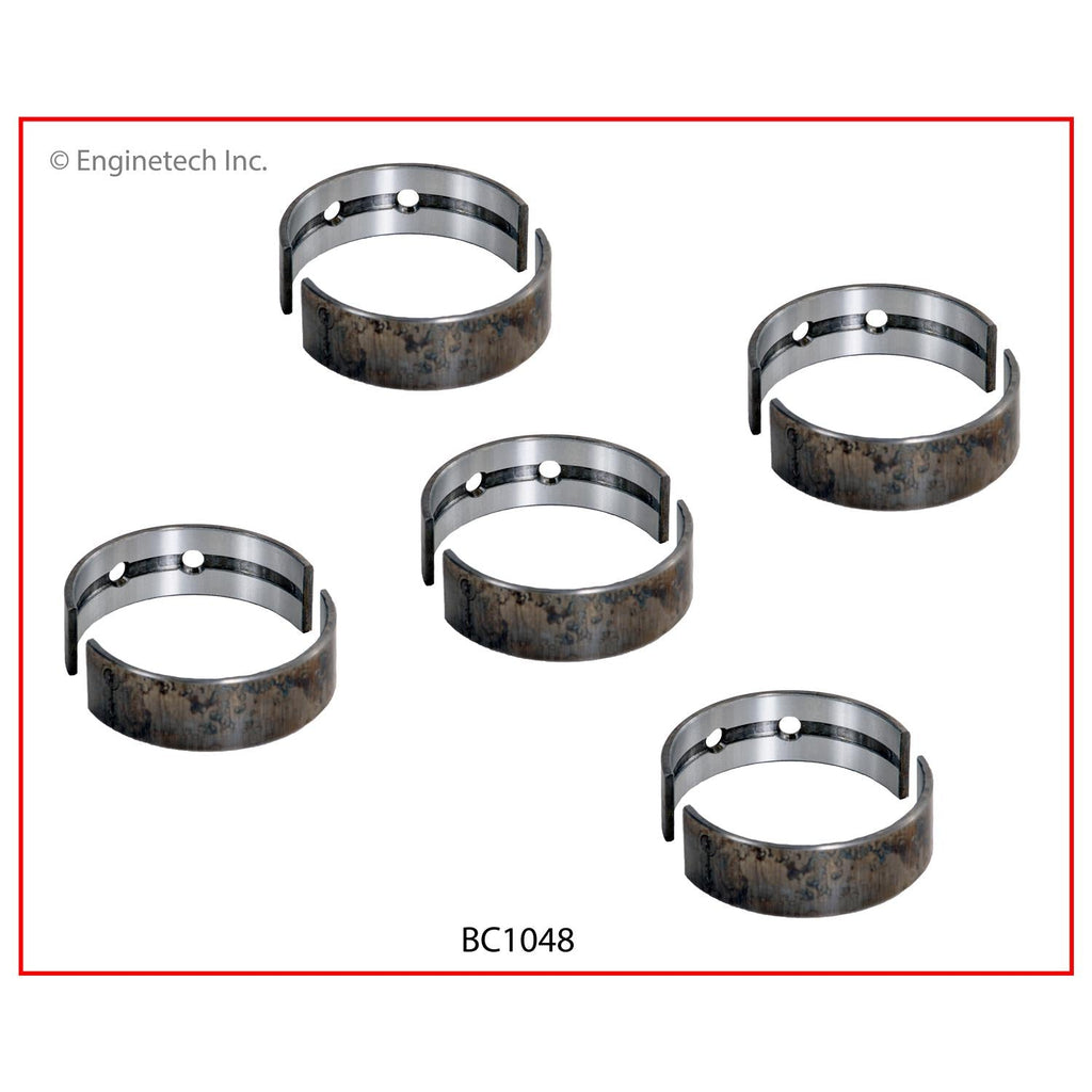 Enginetech BC1048.25 Engine Full Crankshaft Main Bearing Set for 2012-2013 Toyota and Lexus Models