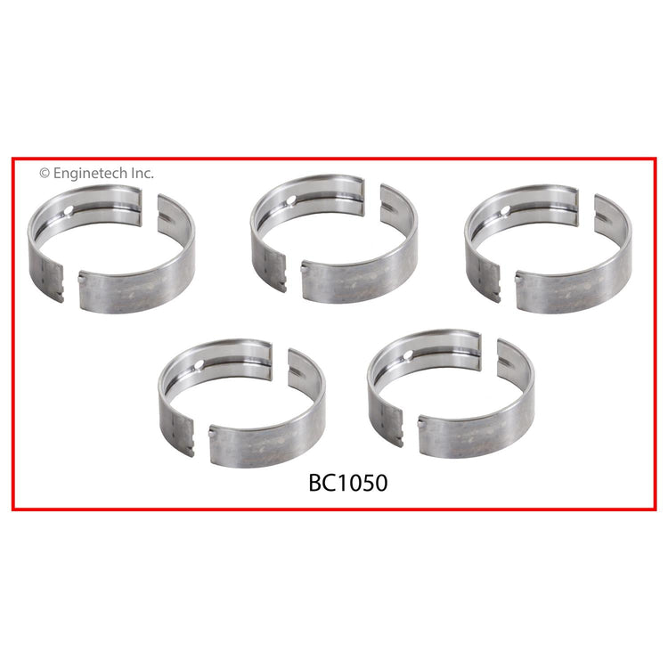Enginetech BC1050STD Engine Full Crankshaft Main Bearing Set for Honda (2012-2015 Models)