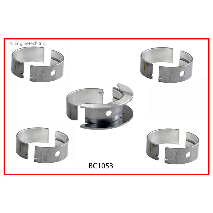 Enginetech BC1053STD Engine Full Crankshaft Main Bearing Set for Mini Cooper (2002-2007)