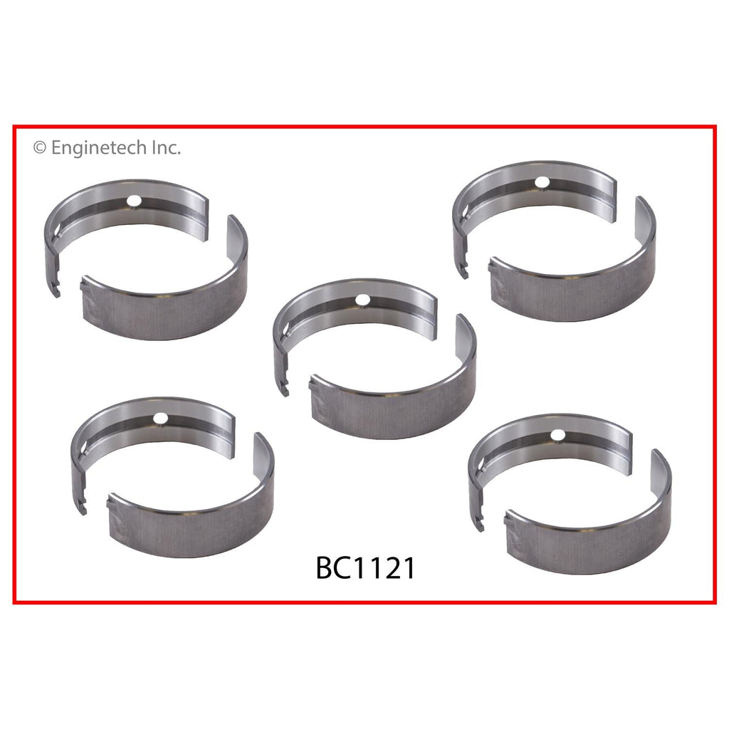 Enginetech BC1121STD Engine Full Crankshaft Main Bearing Set for Hyundai and Kia Vehicles